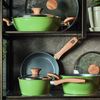 Miniatura prodotto casseruola 2 manici da 24 cm Sage Stone
