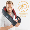 Miniatura prodotto MG 151 Massaggiatore Shiatsu 3D per Cervicale, Schiena, Spalle e Gambe