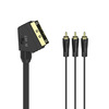 Miniatura prodotto Cavo 3x RCA M / Scart M, 1,5 metri, in-out, connettori dorati