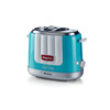 Miniatura prodotto 206 Hot Dog Maker Party Time, Macchina per fare hot dog, 650 W, 5 livelli di cottura, 4 spazi di cottura, Espulsione automatica, Azzurro