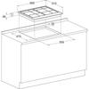 Miniatura prodotto Piano cottura a gas Hotpoint Ariston PCN 640 T (AV) R /HA