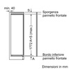 Miniatura prodotto GIN81VEE0 Serie 7 Congelatore Verticale da incasso 177,2 x 55,8 cm Classe E