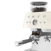 Miniatura prodotto Smeg Macchina da Caffè Espresso Manuale con macinacaffè integrato 50's Style – Panna LUCIDO – EGF03CREU