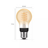 Miniatura prodotto Philips Hue White Filament Lampadina Smart E27 40 W