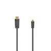 Miniatura prodotto Cavo HDMI M/HDMI-D (micro) M, Hdmi High Speed with Ethernet, 1,5 metri, Ultra HD 4K, connettori dorati