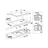 Miniatura prodotto Piano cottura a induzione in vetroceramica Whirlpool - WL S2177 CPNE