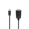 Miniatura prodotto Convertitore USB A/Seriale 9 pin, nero