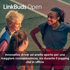Miniatura prodotto Sony LinkBuds Open – Auricolari Bluetooth True Wireless aperti - Suono trasparente, comfort per tutto il giorno 4,8 g, alta qualità del suono, IPX4, connessione Multipoint, batteria da 22 ore, iOS e Android – Black