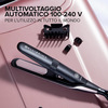 Miniatura prodotto Imetec B-Mini Piastra Mini da Borsa e da Viaggio, per Capelli corti, ciuffi e frange, Compatta, Leggera, Rivestimento in Ceramica, Temperatura 200°C, Multivoltaggio Automatico, Beauty Bag