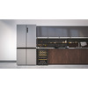 Miniatura prodotto Cube 90 Serie 5 HCR5919ENMM frigorifero 4 porte Libera installazione 643 L E Platino, Acciaio inox