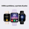 Miniatura prodotto WATCH FIT 4, cassa in alluminio e cinturino bianco. Fino a 10 giorni di autonomia e compatibile con iOS e Android.