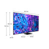 Miniatura prodotto Samsung TV QLED 4K 85” QE85Q70DATXZT Smart TV Wi-Fi Black 2024, Quantum Processor 4K, 4K AI Upscaling, AirSlim Design, OTS Lite
