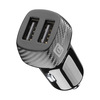 Miniatura prodotto USB Car Charger Dual - Universal Caricabatterie da auto con doppia porta USB 10W