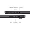 Miniatura prodotto MacBook Pro 16": Chip Apple M4 Max con cpu 14 core e gpu 32 core, 1TB SSD - Nero siderale