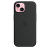 Miniatura prodotto Custodia MagSafe in silicone per iPhone 15 - Nero