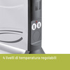 Miniatura prodotto Eco Rapid, Stufa Elettrica 2000 W, Tecnologia a Basso Consumo Energetico, Termoconvettore 4 Temperature, Termostato Ambiente, Silenzioso