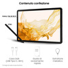 Miniatura prodotto Samsung Galaxy Tab S8 Tablet Android 11 Pollici Wi-Fi RAM 8 GB 256 GB Tablet Android 12 Graphite [Versione italiana] 2022