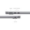 Miniatura prodotto MacBook Air 13": Chip Apple M2 con CPU 8-core e GPU 8‑core, 256GB SSD - Grigio siderale