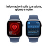 Miniatura prodotto Watch Serie 10 GPS 42mm Cassa in Alluminio Color Argento con Denim Sport Band - S/M