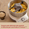 Miniatura prodotto CakeLover, Impastatrice Planetaria di 5L per Torte, Dolci, Pizza, Pane, Pasta – 1500 W, 6 Velocità, Ciotola in Acciaio Inox, Doppio Gancio, Fruste – Design Compatto, Ricettario Incluso