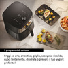 Miniatura prodotto HAF5TWA 011 6,5 L Indipendente 2000 W Friggitrice ad aria calda Nero