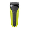 Miniatura prodotto Braun Series 3 300 Rasoio Elettrico Barba, Nero/Verde Elettrico