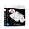 Miniatura prodotto Smart Body Scale Bilancia pesapersone elettronica con funzionamento senza batterie Quadrato Bianco