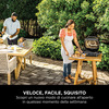Miniatura prodotto Barbecue elettrico Ninja Woodfire con affumicatore integrato OG701EU