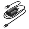 Miniatura prodotto Caricabatteria da rete con cavo micro USB - 1A