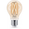 Miniatura prodotto Philips LED Lampadina Smart Filament Dimmerabile Luce Bianca da Calda a Fredda Attacco E27 60W Goccia