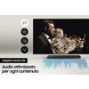 Miniatura prodotto Samsung Soundbar HW-S50B/ZF 3 canali 140W 2022, suono bilanciato e uniforme, music mode, tap sound