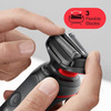 Miniatura prodotto Braun Series 5 51-R1000s Rasoio Elettrico Uomo, EasyClean, Wet&Dry, Ricaricabile, Rasoio A Lamina Senza Fili, Rosso