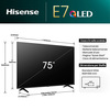 Miniatura prodotto Smart TV QLED 75" 4K 75E7NQ
