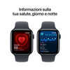 Miniatura prodotto Watch SE GPS + Cellular 44mm Cassa Alluminio Mezzanotte con Mezzanotte Sport Band - M/L