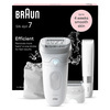 Miniatura prodotto Braun Silk-épil 7 7-441, Epilatore Elettrico Donna Per Una Epilazione Semplice, Bianco/Argento
