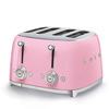 Miniatura prodotto Smeg Tostapane 50's Style – Rosa LUCIDO 4x4 – TSF03PKEU