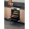 Miniatura prodotto Cucina induzione con forno Hotpoint Ariston HS68IQ8CHX/E