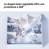 Miniatura prodotto Imou Ranger DUAL 6MP (3MP+3MP) Telecamera WiFi Interno con Doppia Lente, 360°PTZ Telecamera da Interno, Rilevamento Umano, Tracciamento Intelligente, Visione Notturna a Colori, Modalità Privata 2,4ghz