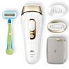 Miniatura prodotto Braun Silk expert Pro 5 PL5154 Epilatore A Luce Pulsata Donna, Per La Rimozione Permanente Dei Peli Visibili A Casa Tua, Bianco/Oro