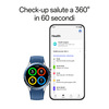 Miniatura prodotto OPPO Watch X2, Display AMOLED da 1.50’’, Bluetooth 5.2 BLE, GPS, NFC, ColorOS Watch 7.0, Doppio processore Qualcomm, Android, Ricarica Rapida 0-100% 80min, 120 ore di Autonomia, ROM 32GB [Versione italiana], Summit Blue