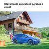 Miniatura prodotto Imou Crusier DUAL 6MP (3MP+3MP) Telecamera Wi-Fi Esterno Doppio Obiettivo, 360°PTZ Videocamera Sorveglianza Esterno con Visione Notturna a Colori, Rilevamento Umano/Veicoli, IP66, Tracciamento Intelligente, 2,4ghz