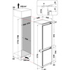 Miniatura prodotto Frigorifero combinato ad incasso Hotpoint Ariston BCB 7030 D2