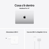 Miniatura prodotto MacBook Pro 14": Chip Apple M4 Pro con cpu 14 core e gpu 20 core, 1TB SSD - Argento