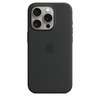 Miniatura prodotto Custodia MagSafe in silicone per iPhone 15 Pro - Nero