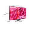 Miniatura prodotto Samsung TV QE77S90CATXZT OLED 4K, Smart TV 77" Processore Neural Quantum 4K, Dolby Atmos e OTS Lite, Titan Black 2023