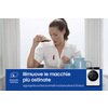 Miniatura prodotto WW11BB744DGES3 lavatrice a caricamento frontale Bespoke AI™ con Ecodosatore 11 kg Classe A 1400 giri/min, Porta nera + Panel nero