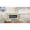 Miniatura prodotto 979 Forno Elettrico di Design 18 Litri - Ideale per pizza da 30 cm - Doppio vetro - 1380 Watt - Acciaio Inox - Linea Vintage - Verde