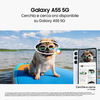 Miniatura prodotto Samsung Galaxy A55 5G Display FHD+ Super AMOLED 6.6”, Android 14, 8GB RAM, 128GB, Dual SIM, Batteria 5.000 mAh, Awesome Iceblue