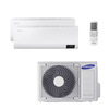 Miniatura prodotto Samsung Dualsplit 9000+12000BTu Luzon AJ040TXJ2KGEU + AR09TXHZAWKNEU + AR12TXHZAWKNEU condizionatore fisso