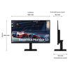 Miniatura prodotto Monitor LED Serie S30GD da 24'' Full HD Flat